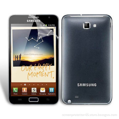 100% PET Latest Screen Protectors with Clear and Anti-fingerprint, Suitable for Samsung Galaxy Note